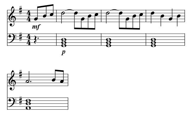 When The Saints Go Marching In (Basic Chords) piano sheet music preview