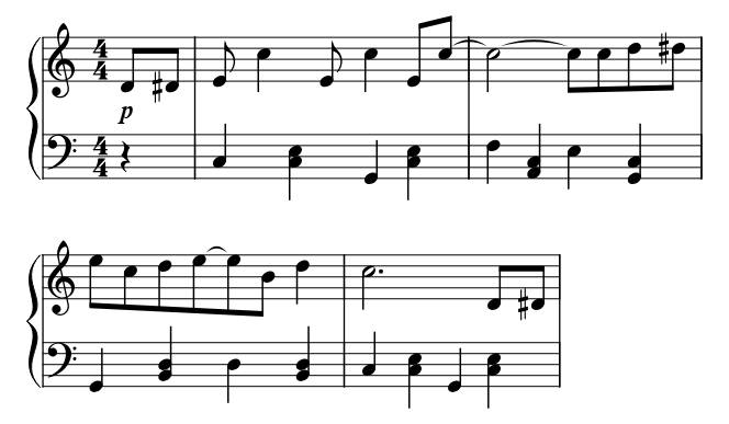 The Entertainer piano sheet music preview