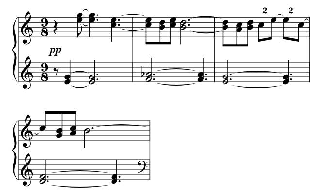 Clair de Lune (Simplified) piano sheet music preview
