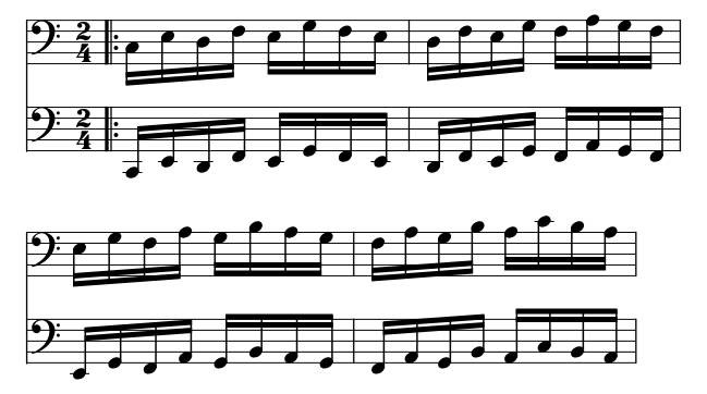 Hanon No. 07 piano sheet music preview